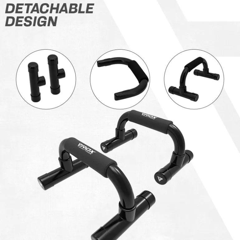 RDX 1B 4-in1 Ab Roller with Push-Up Bar, Skipping Rope & Knee Pad Set