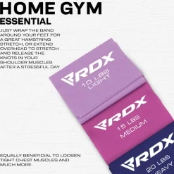 RDX B5 TPE Flat Resistance Training Bands Set