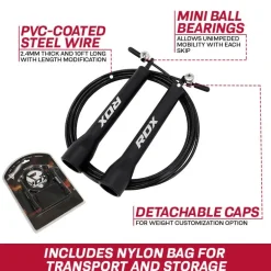 RDX C7 Adjustable Skipping Rope