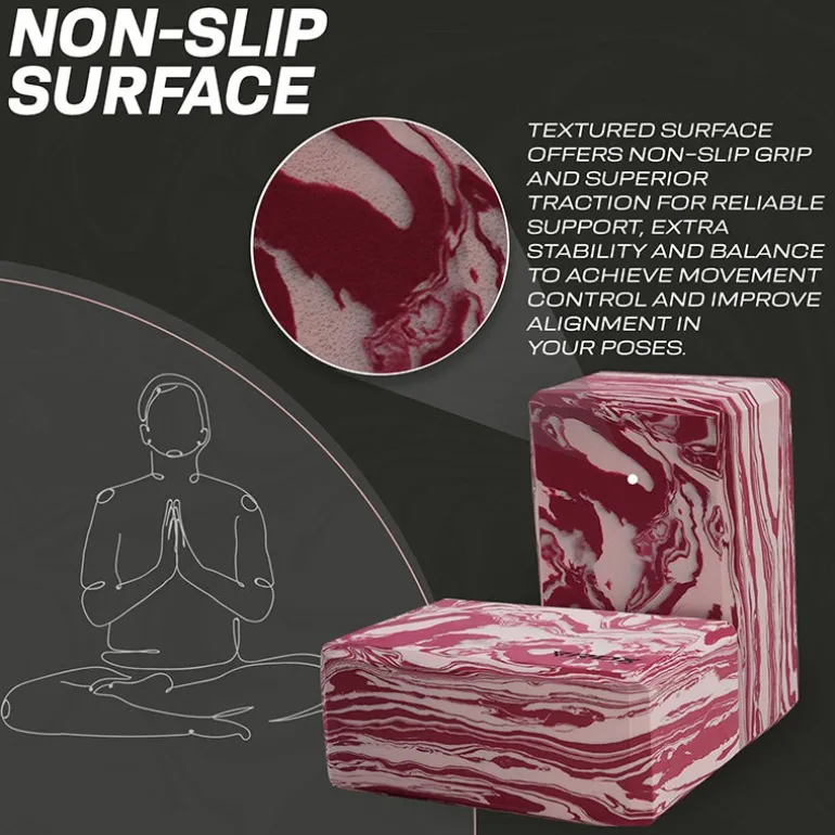 RDX CP EVA Foam High Density Non-Slips Yoga Block