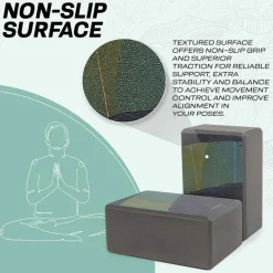 RDX D14 High Density EVA Foam Yoga Blocks Non-Slip Brick