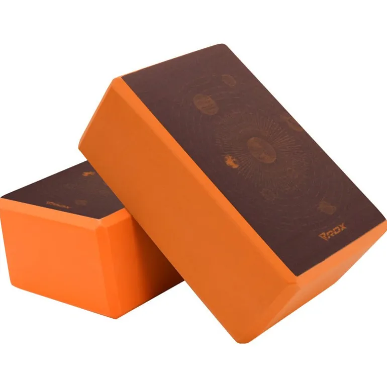 RDX D1 High Density EVA Foam Yoga Blocks Non-Slip Brick