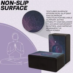 RDX D6 High Density EVA Foam Yoga Blocks Non-Slip Brick