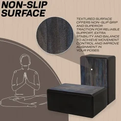 RDX D7 High Density EVA Foam Yoga Blocks Non-Slip Brick