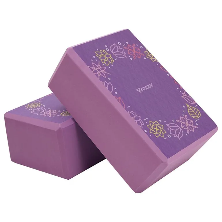 RDX D16 High Density EVA Foam Yoga Blocks Non-Slip Brick