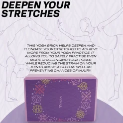 RDX D16 High Density EVA Foam Yoga Blocks Non-Slip Brick