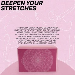 RDX D17 High Density EVA Foam Yoga Blocks Non-Slip Brick