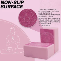 RDX D17 High Density EVA Foam Yoga Blocks Non-Slip Brick