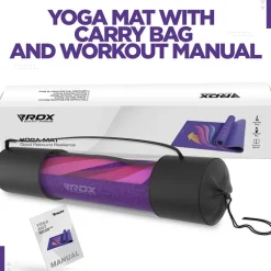RDX D9 Iris 6mm PVC Yoga Mat Space Medallion
