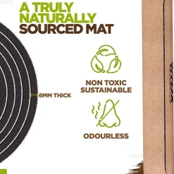 RDX D2 6mm Cork Yoga Mat