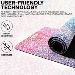 RDX D5 6mm PU Rubber Yoga Mat