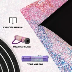RDX D5 6mm PU Rubber Yoga Mat
