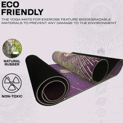 RDX D11 6mm PU Rubber Yoga Mat
