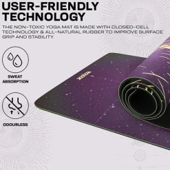 RDX D11 6mm PU Rubber Yoga Mat