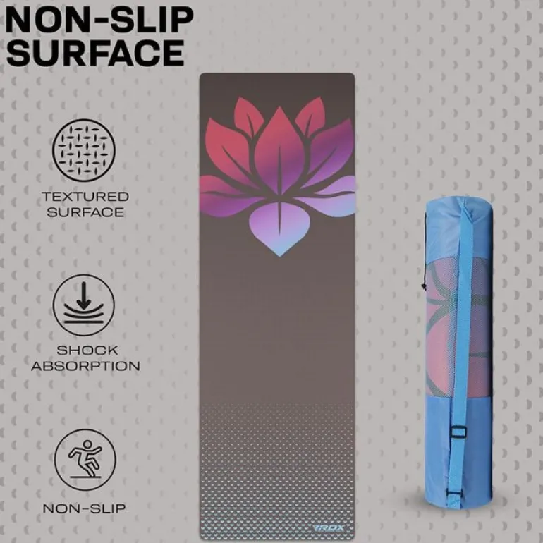 RDX D1 6mm PU Rubber Yoga Mat