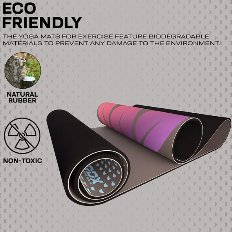 RDX D1 6mm PU Rubber Yoga Mat