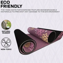 RDX D2 6mm PU Rubber Yoga Mat