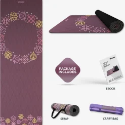 RDX D2 6mm PU Rubber Yoga Mat