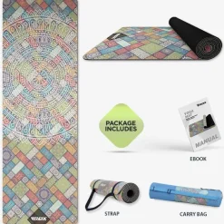 RDX D3 6mm PU Rubber Yoga Mat