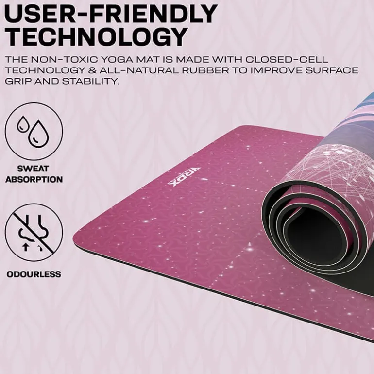 RDX D4 6mm PU Rubber Yoga Mat