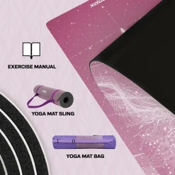 RDX D4 6mm PU Rubber Yoga Mat