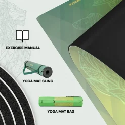 RDX D7 6mm PU Rubber Yoga Mat