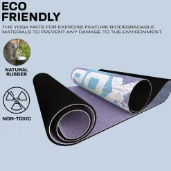 RDX D10 6mm PU Rubber Yoga Mat