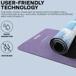 RDX D10 6mm PU Rubber Yoga Mat