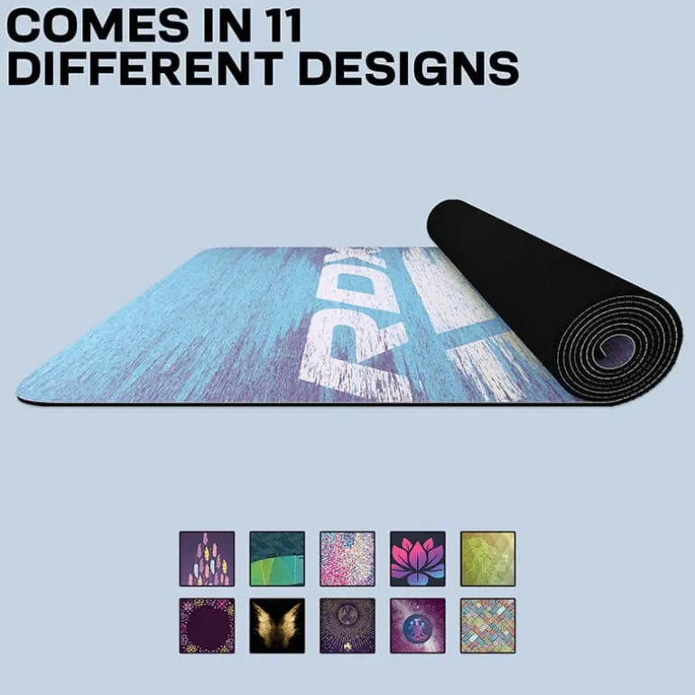 RDX D10 6mm PU Rubber Yoga Mat