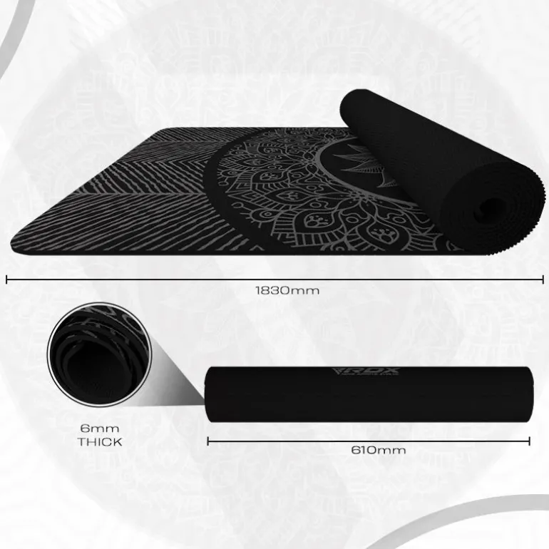 RDX D5 6mm TPE Yoga Mat