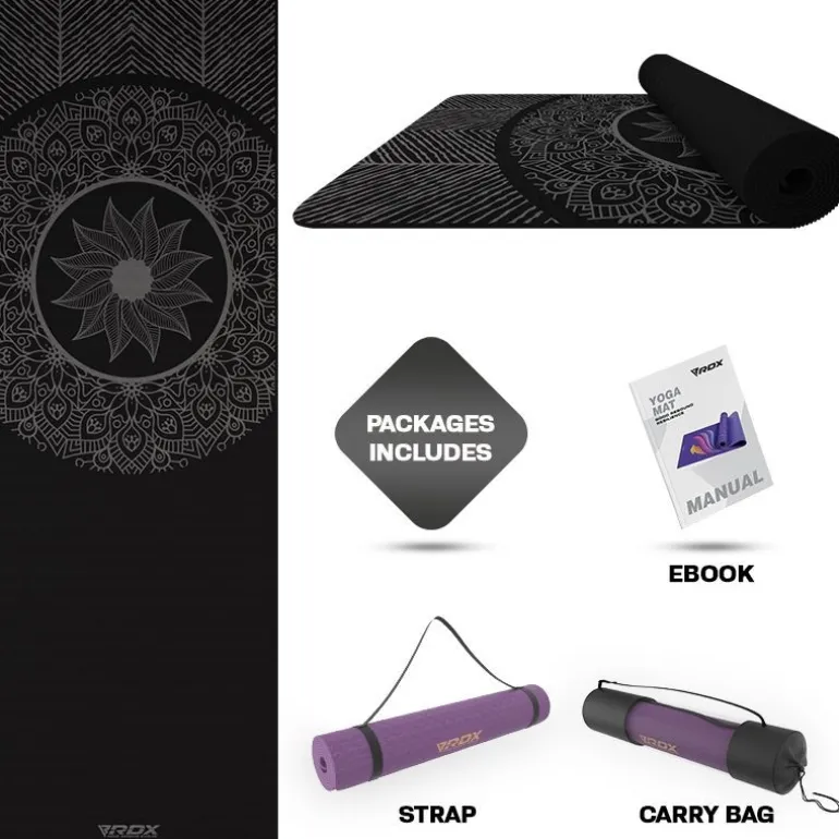 RDX D5 6mm TPE Yoga Mat