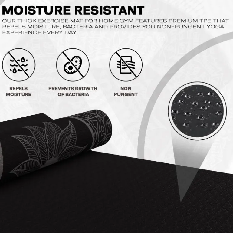 RDX D5 6mm TPE Yoga Mat