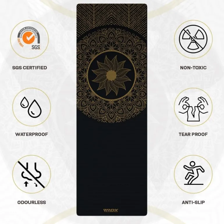 RDX D6 6mm TPE Yoga Mat