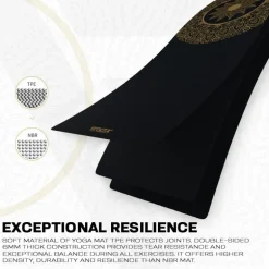 RDX D6 6mm TPE Yoga Mat