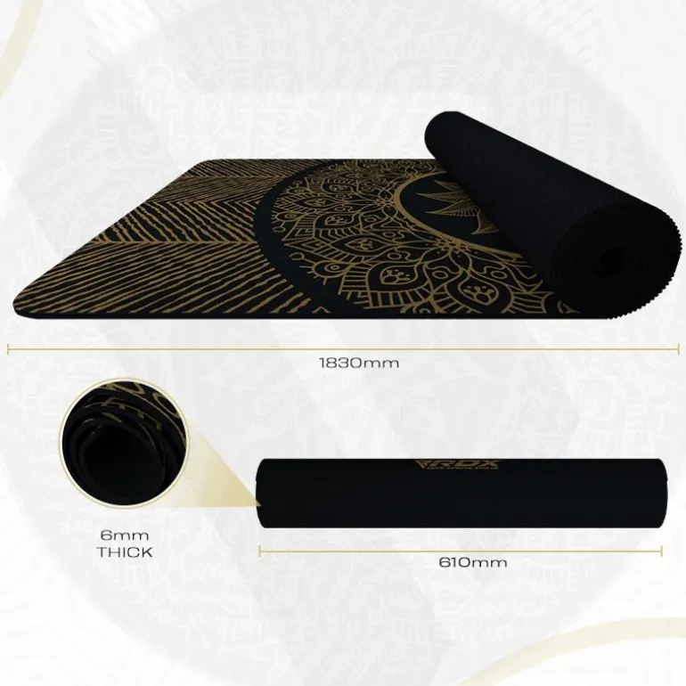 RDX D6 6mm TPE Yoga Mat