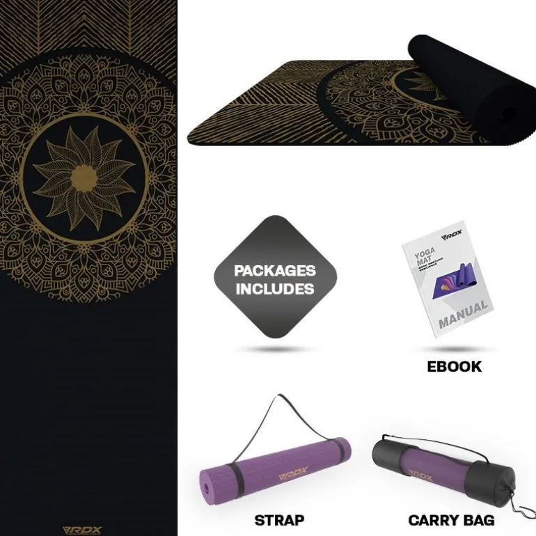 RDX D6 6mm TPE Yoga Mat