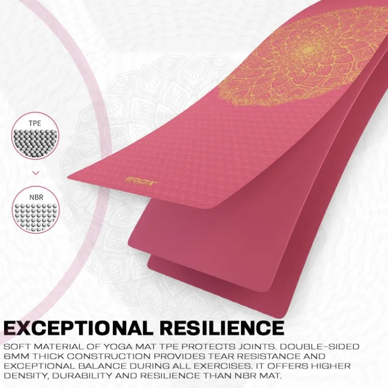 RDX D7 6mm TPE Yoga Mat