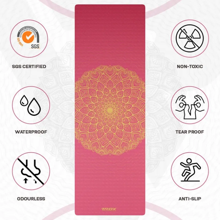 RDX D7 6mm TPE Yoga Mat