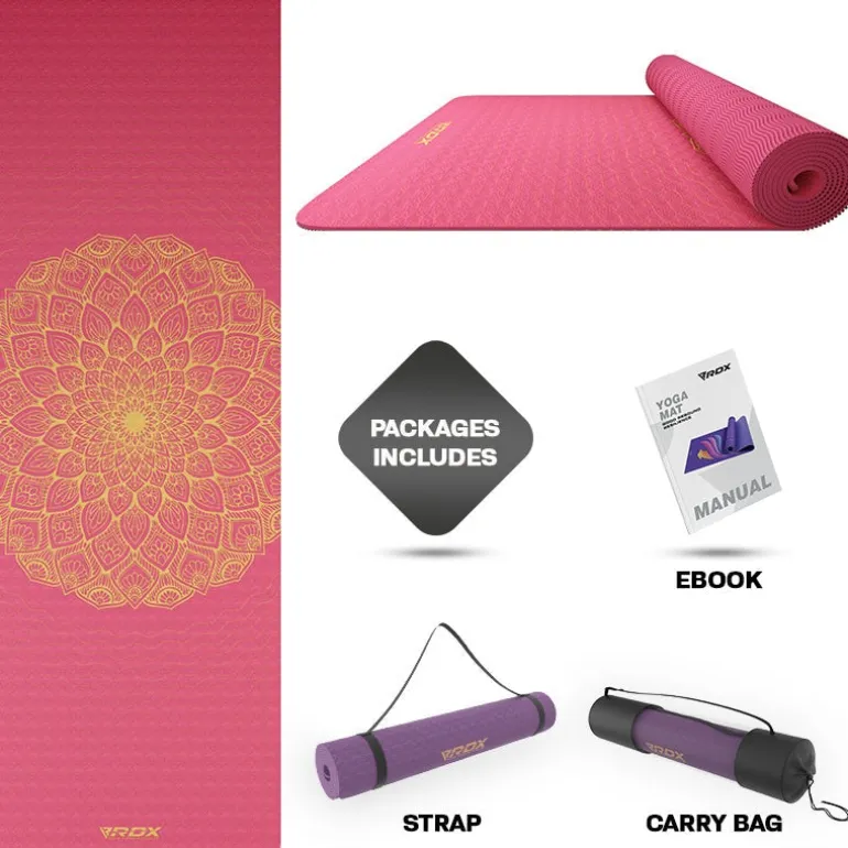 RDX D7 6mm TPE Yoga Mat