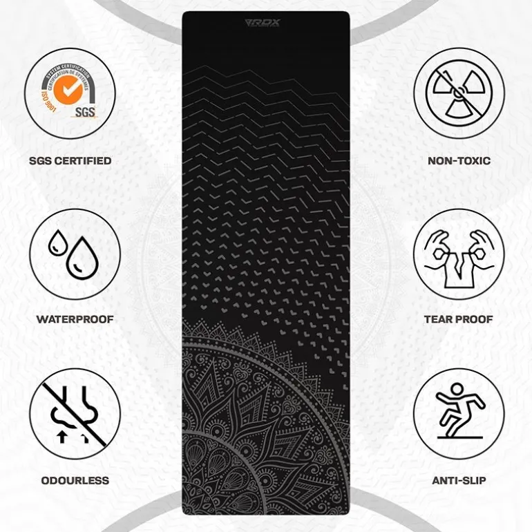 RDX D9 6mm TPE Yoga Mat