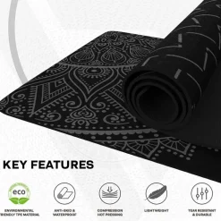 RDX D9 6mm TPE Yoga Mat