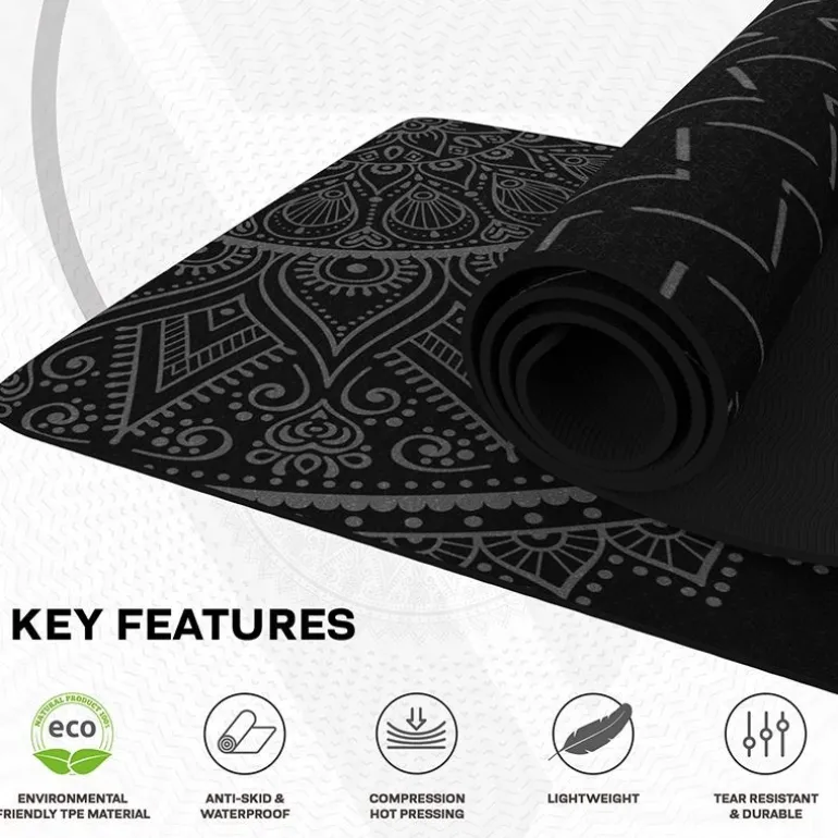 RDX D9 6mm TPE Yoga Mat