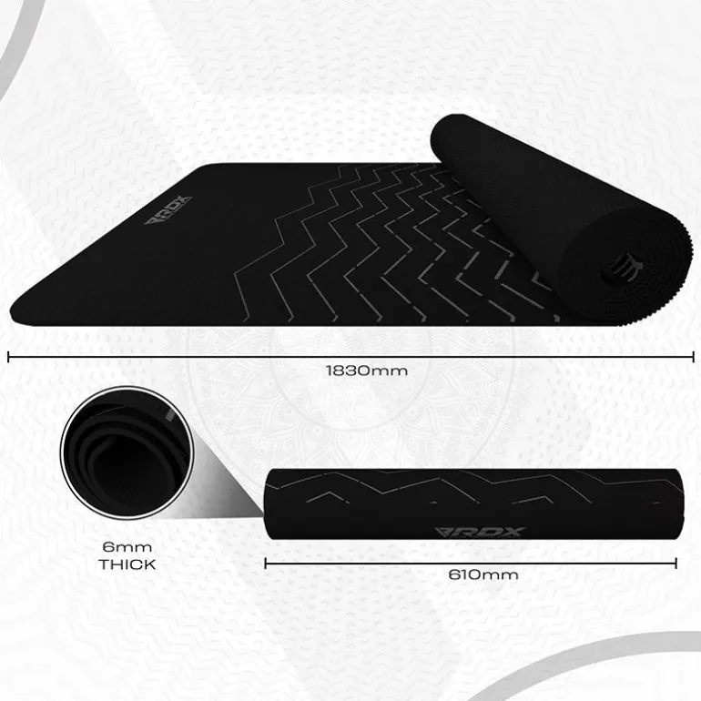 RDX D9 6mm TPE Yoga Mat