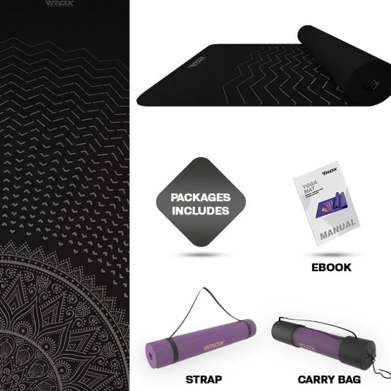 RDX D9 6mm TPE Yoga Mat