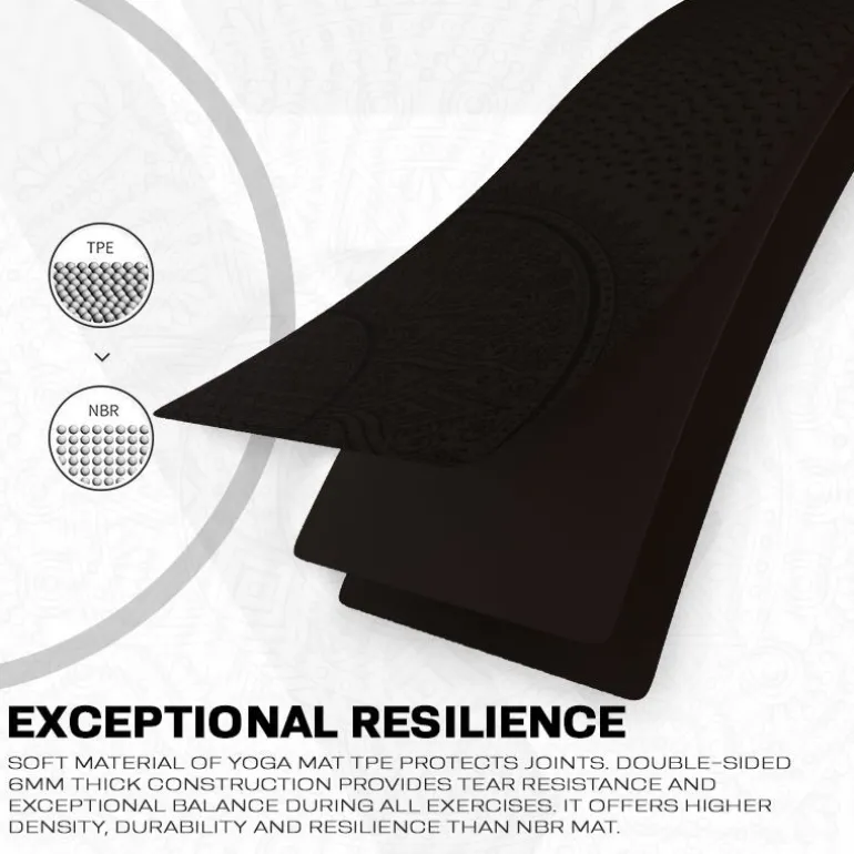 RDX D9 6mm TPE Yoga Mat