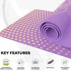 RDX D2 6mm TPE Yoga Mat