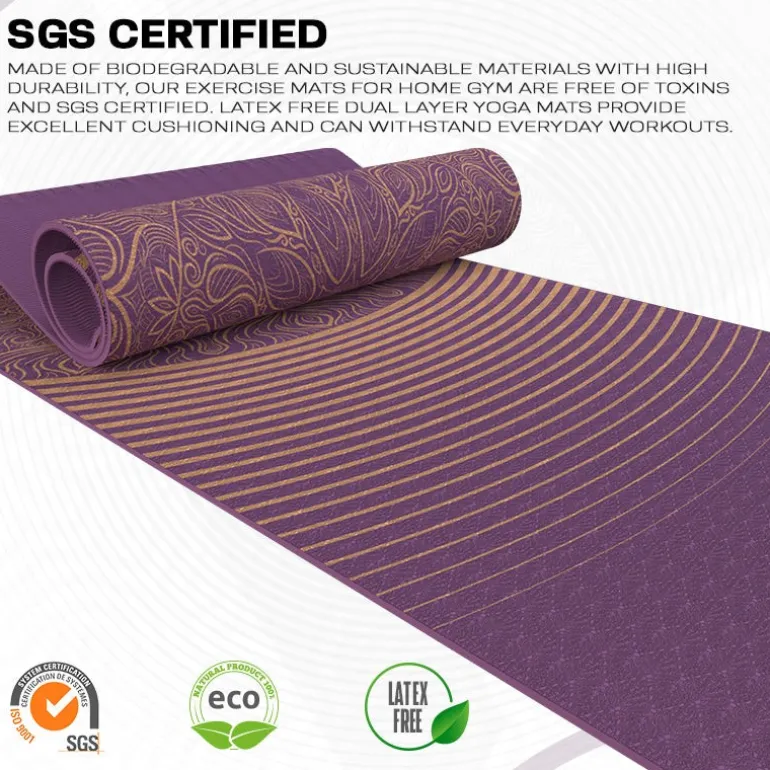RDX D3 6mm TPE Yoga Mat
