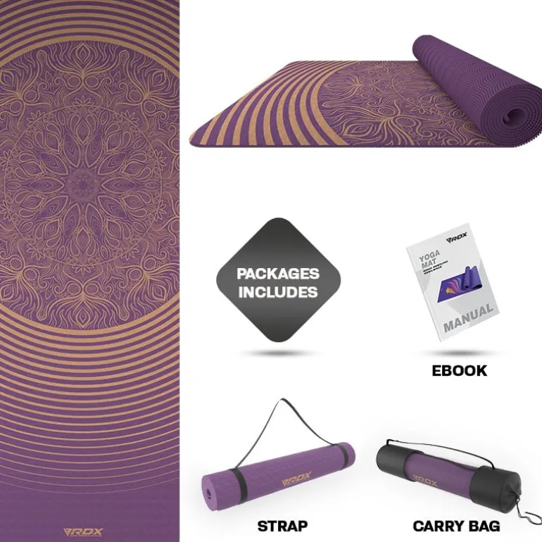 RDX D3 6mm TPE Yoga Mat