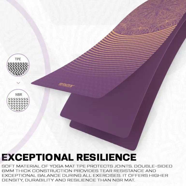RDX D3 6mm TPE Yoga Mat