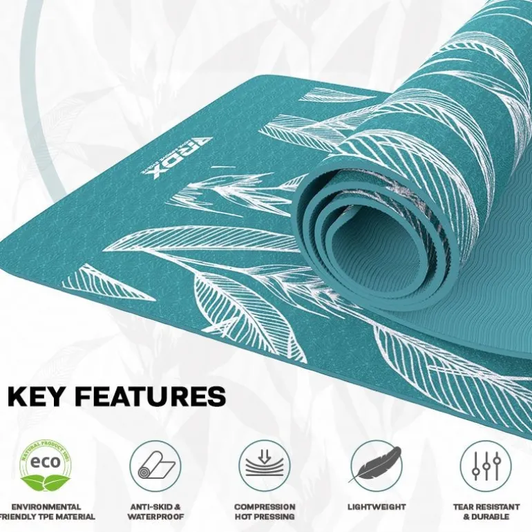 RDX D4 6mm TPE Yoga Mat
